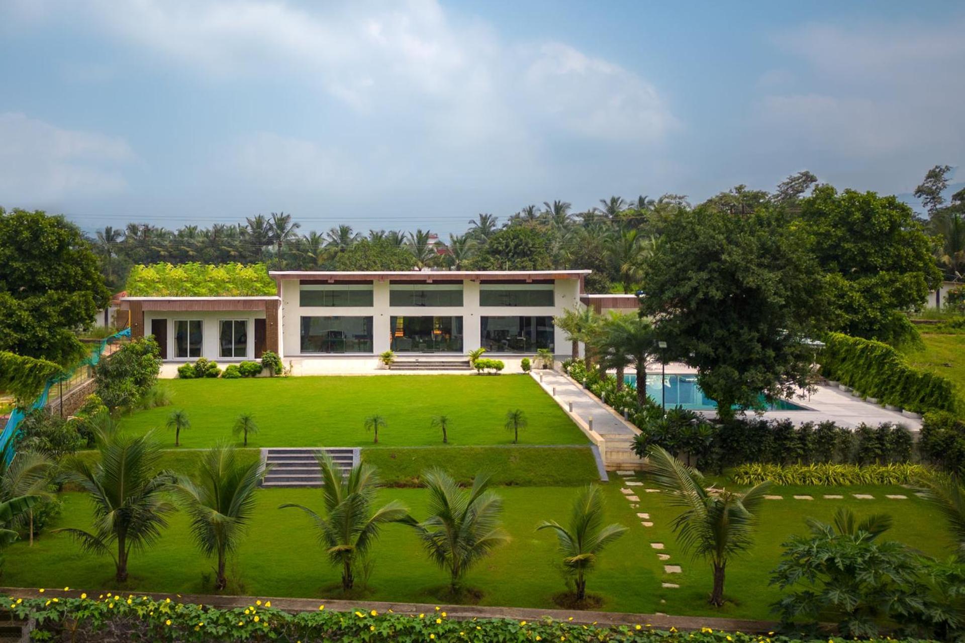 Natures Odyssey By Stayvista - Amidst Lush Greenery With Outdoor Pool And Indoor Activities Chinchavli Εξωτερικό φωτογραφία